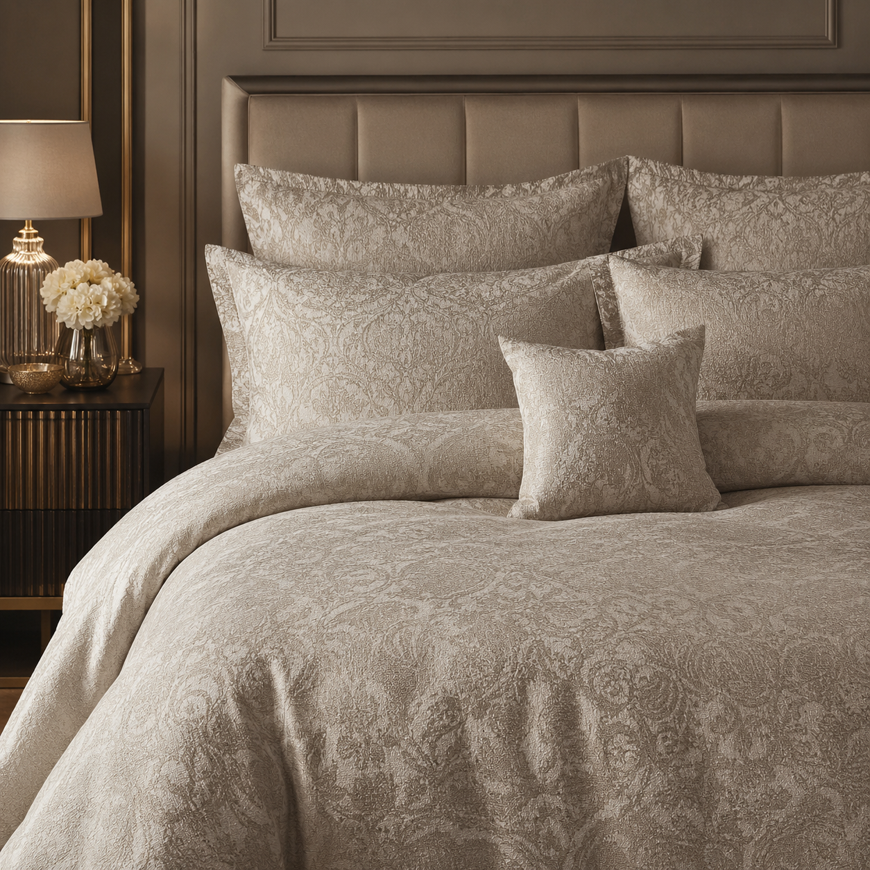 “Jacquard Luxury” Bedding Set
