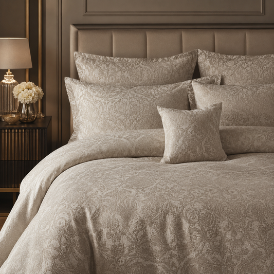 “Jacquard Luxury” Bedding Set
